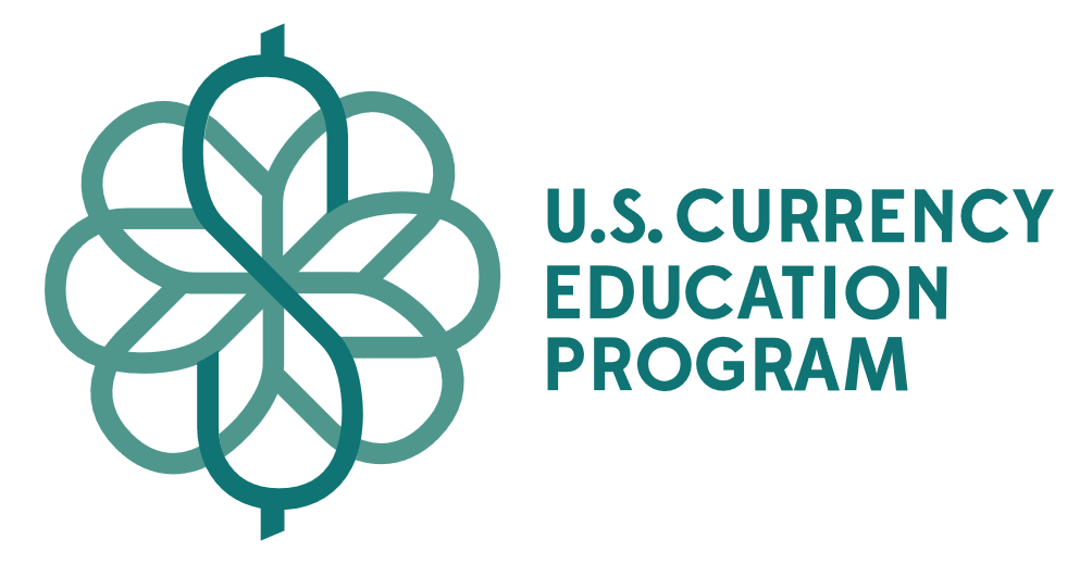 Logotipo El Programa de educación sobre la moneda de los EE.UU.