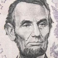 Face of Abraham Lincoln