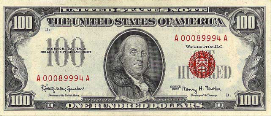 Billete de $100 de los Estados Unidos (serie de 1966)