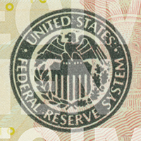 sello negro del sistema de la Reserva Federal