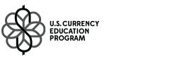U.S. Currency Education Program logo black and white