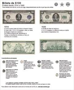 Billete de $100 (1914-1990)