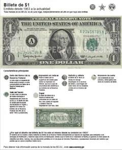 Billete de $1 (1963-Presente)