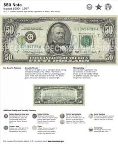 $50 Note (1990-1997)