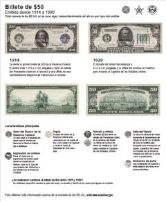 Billete de $50 (1914-1990)