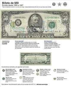 Billete de $50 (1990-1997)