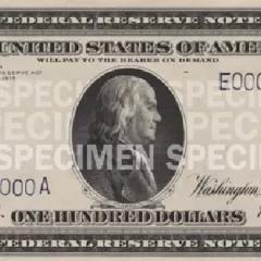 Billete de $100 (1914-1990)