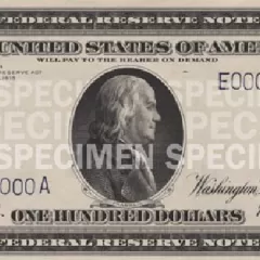 $100 Note (1914-1990)