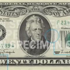 Old 20 on sale dollar bill
