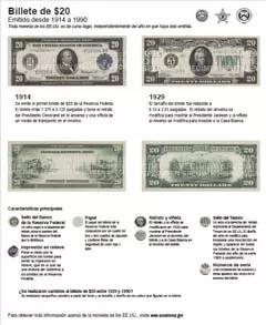 Billete de $20 (1914-1990)