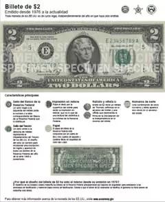 Billete de $2 (1976-Presente)