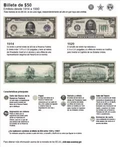 Billete de $50 (1914-1990)