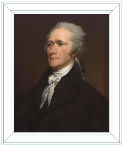 portrait image of Alexander Hamilton