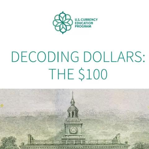 Decoding Dollars: the $100 Brochure & Poster