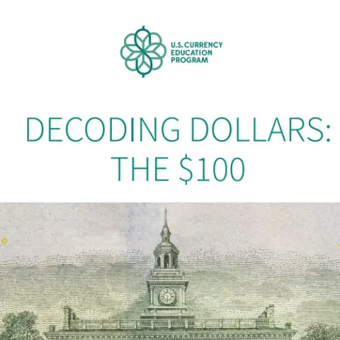Decoding Dollars: the $100 Brochure & Poster