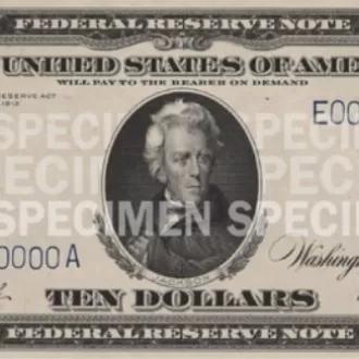 $10 Note (1914-1990)