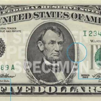 $5 Note (1993-2000)