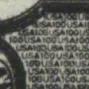 texto USA/100 pequeño dentro del número 100 grande